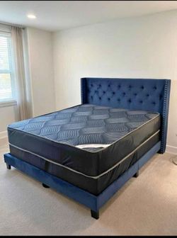 Contemporary Twin Full Queen King Bed Frames Mattress