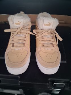 Puma fleece lined winter sneaker womens