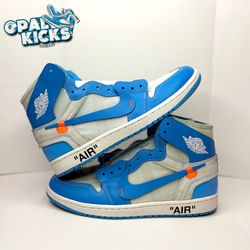 Size 10M - Jordan 1 “Off-White University Blue”