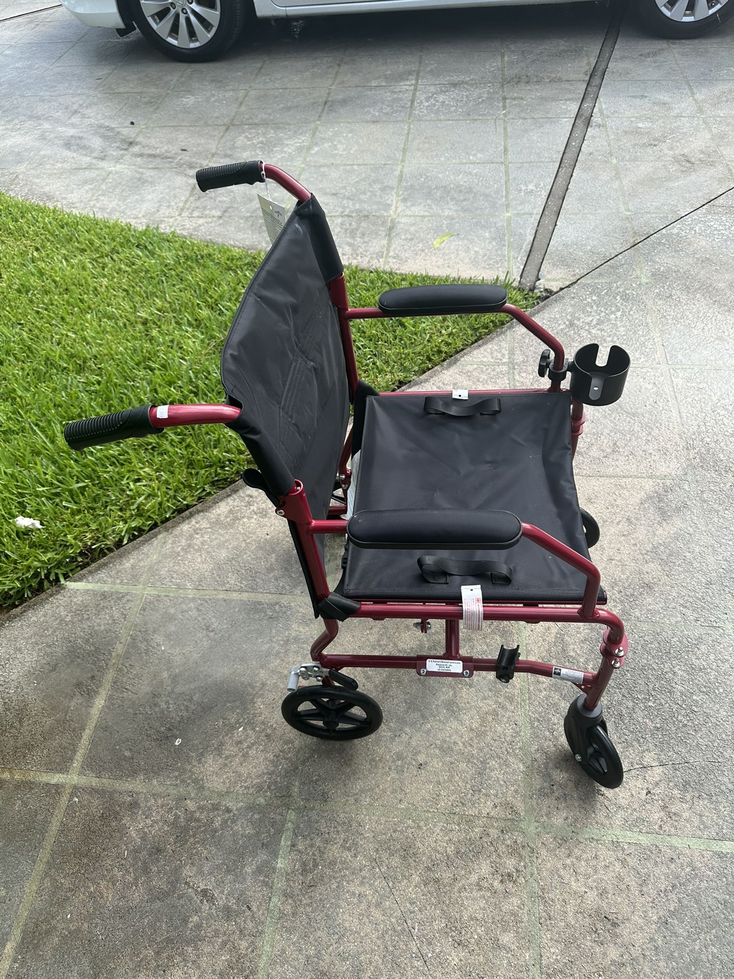 Transport Wheelchair Manual Remover