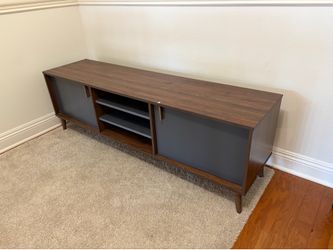 Mid Century Style TV Stand / Media Console with Storage