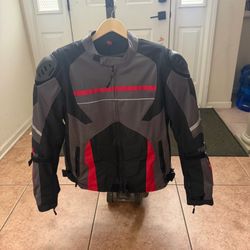 Motorcycle jacket medium size in excellent condition