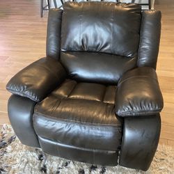 Large Leather Recliner