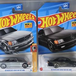 Hot Wheels 2 Mercedes Benz 560.