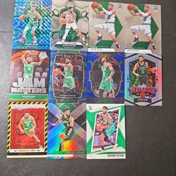 Jayson Tatum Boston Celtics Basketball Card Lot 