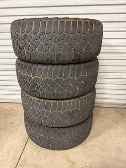 Used 275/55R20 Falken AT4w tires