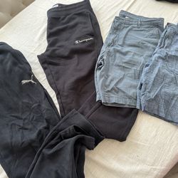 Men’s Short Size 36 And Pant Bundle Size Large 