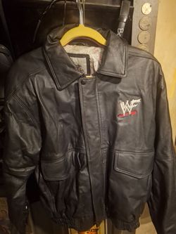 WWF EMBROIDERED WRESTLING  JACKET