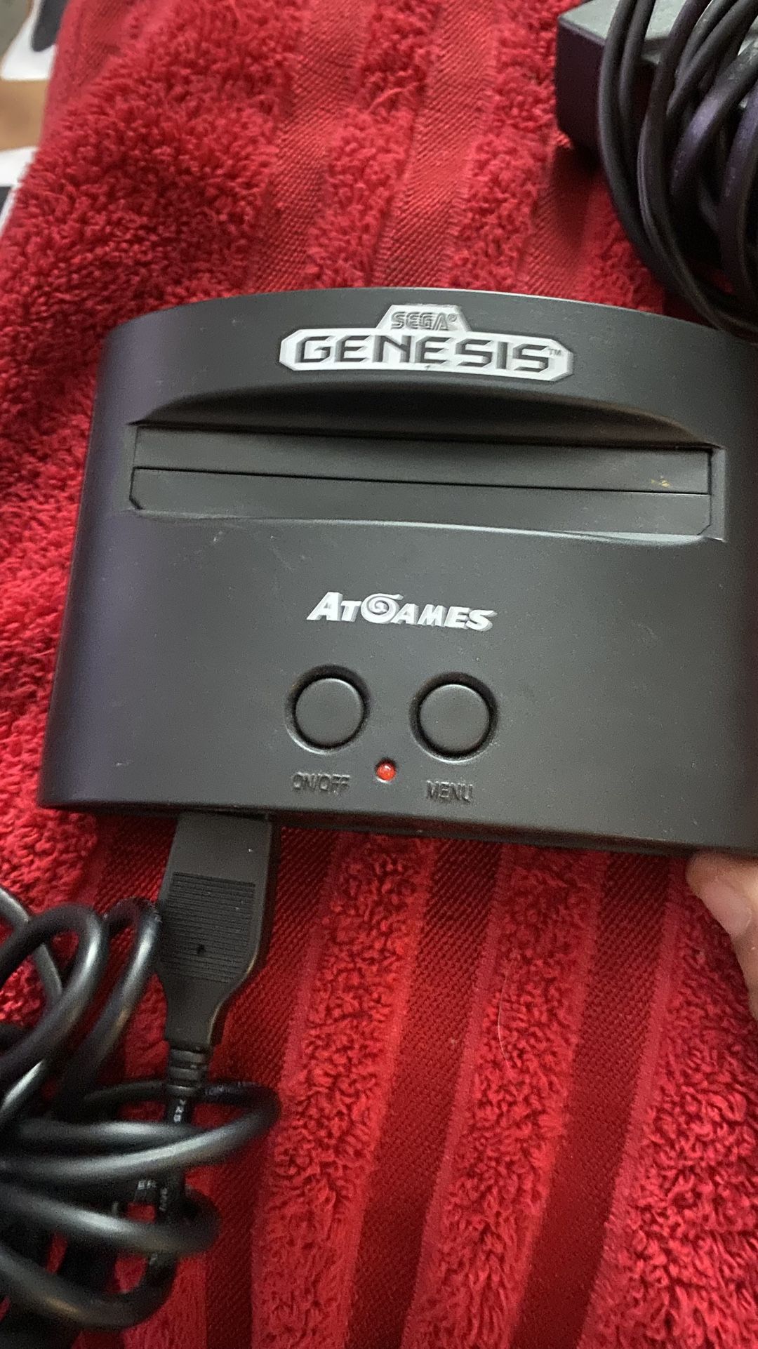 Segal Genesis With 15 Built In games