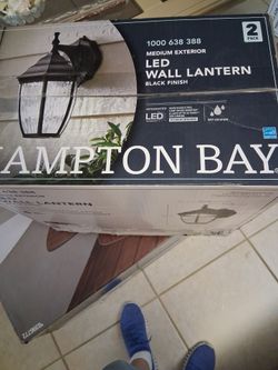 4 Medium  Exterior Led Wall Latern