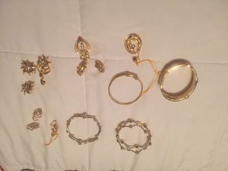 3 earrings 4 bracelet 4 pendant for women golfer