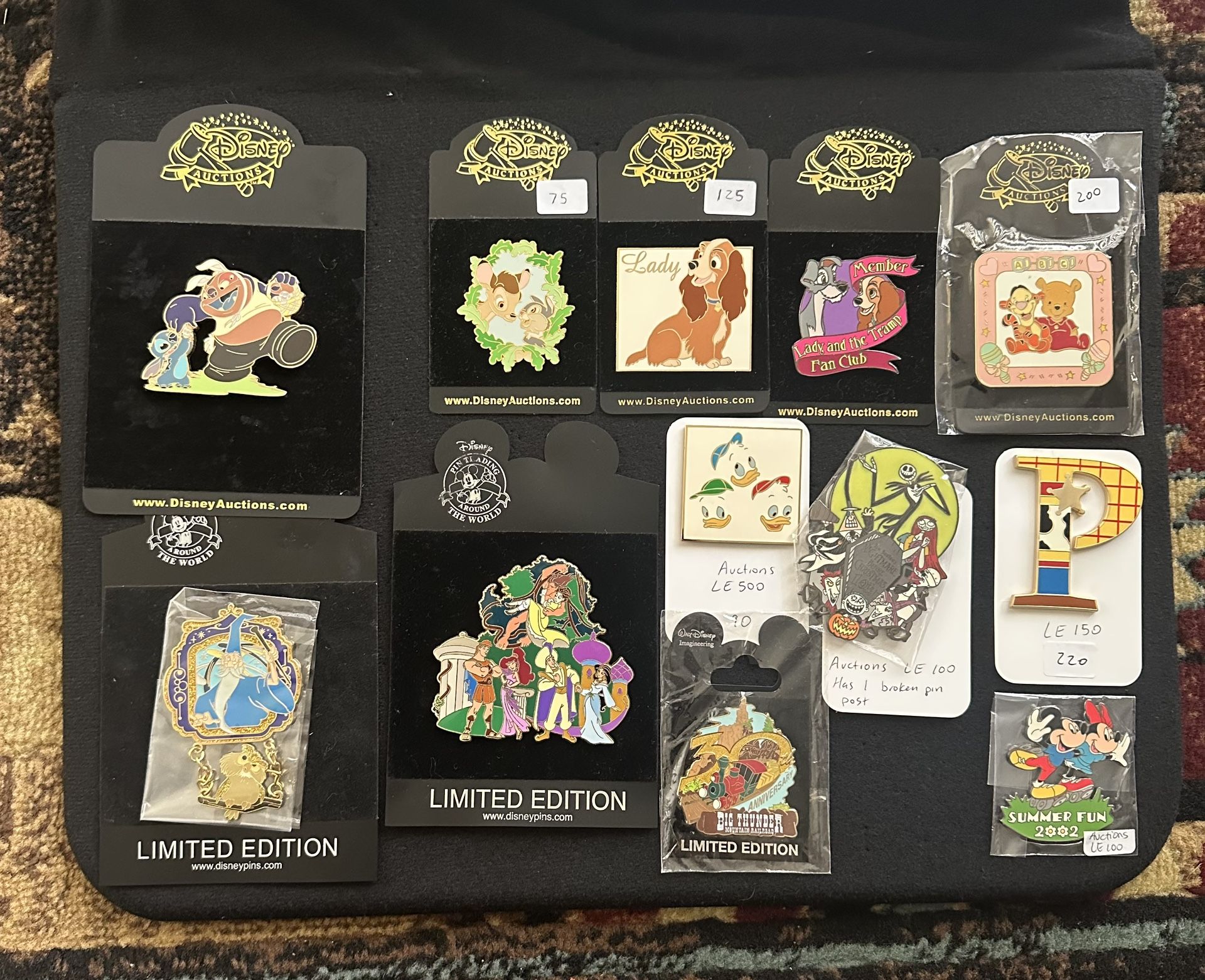 Disney Pins For Sale Or Trade 