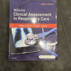 Wilkins' Clinical Assessment in Respiratory Care, 8e - Paperback - GOOD