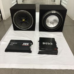  Car Amp/subwoofer