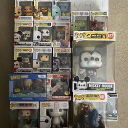 Disney Funko Pops Lot