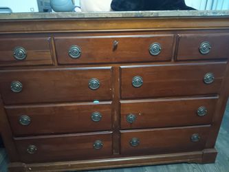 Marble dresser