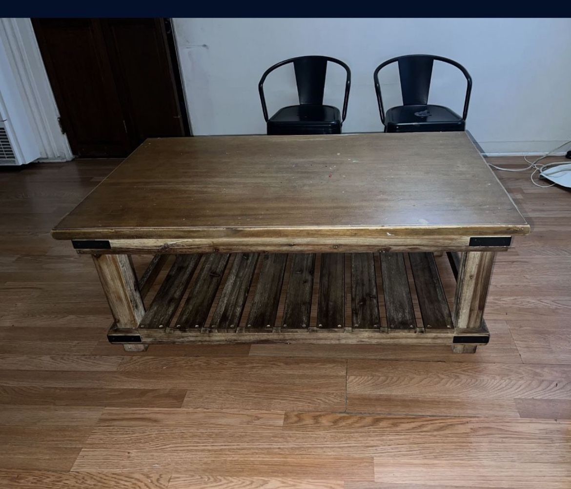 Solid Wood Coffee Table