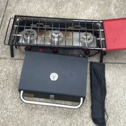 Camp chef BIG GAS GRILL x3  with   Burner cover  BB90L-3
