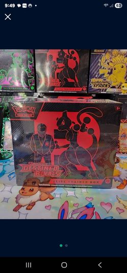 Pokemon Destined Rivals Elite Trainer Box ETB