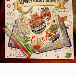 Mysterious Planets By Ai Kohno Coloring & Drawing Book 