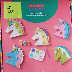 Brand New Mondo Llama Unicorn 🦄 Painting Kit