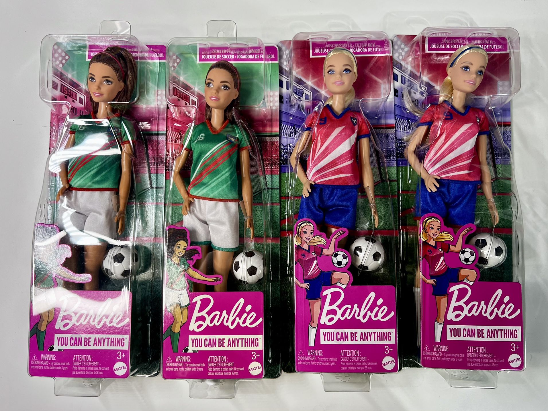 Mexico & USA Soccer Team Barbies!