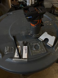 Cordless Ridgid router