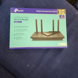Tp Link WiFi 6 Router Never Been Used
