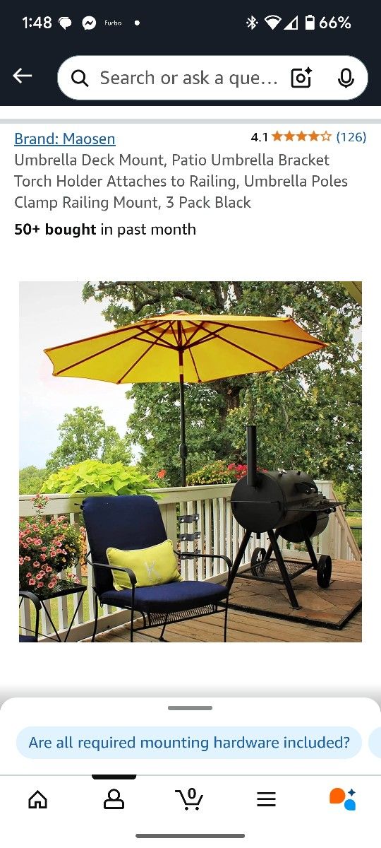 Umbrella Bracket For Decks