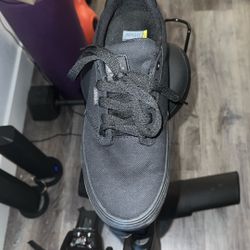 Men Brand New All Black Vans 