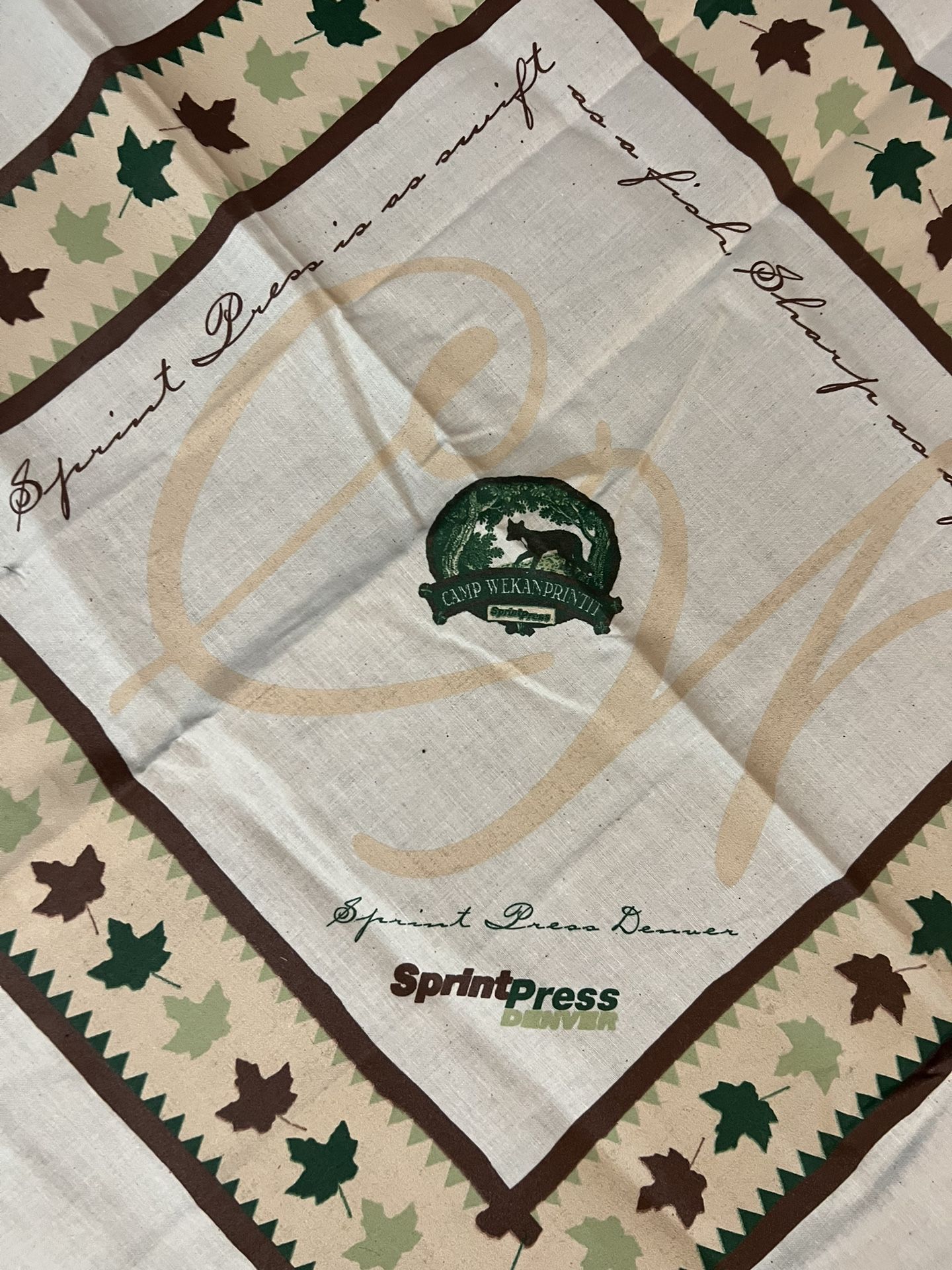 4 Vintage Bandannas / Handkerchiefs