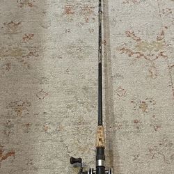 Lamiglas 7’ Fishing Rod & Vintage Abu Garcia Reel