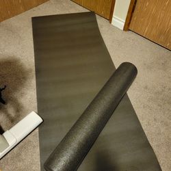Yoga Mat And Roller