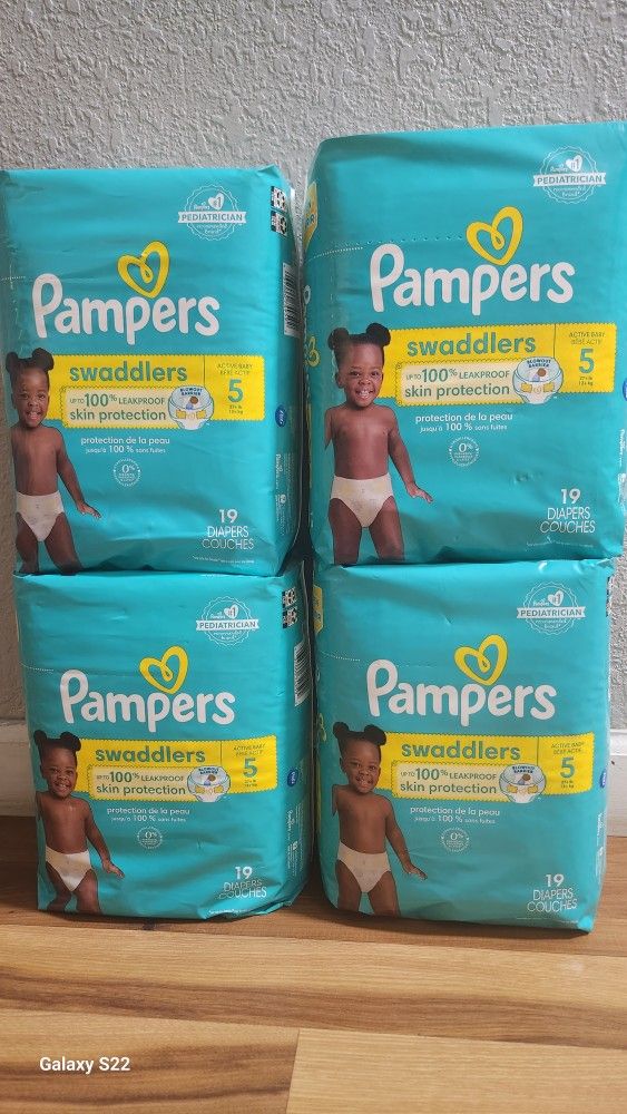 Pampers Swaddlers Size 5