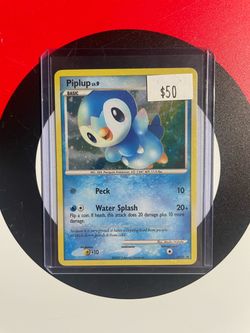 Piplup Lv.9 Holo Pokémon Card DP03