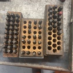 Letter Punches