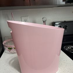 Light Pink Bathroom/Office Trash Can