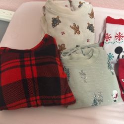 18 month long sleeve and pants Christmas winter pajamas