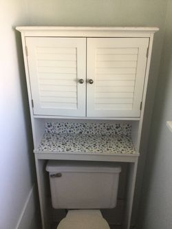 Over-the-Toilet storage cabinet