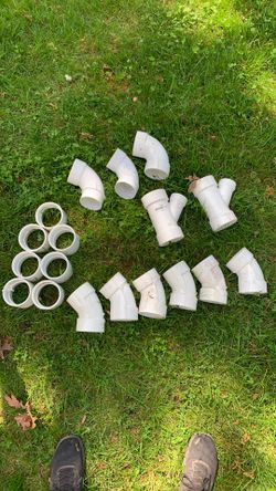 3 inch DWV PVC fittings