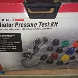 Pittsburgh Radiator Pressure Tester Kit