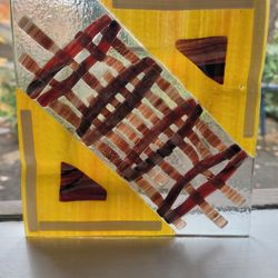 Fused Glass Plate