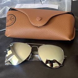 New Raybans Silver Mirror Aviator Sunglasses Rb3025 Model 58mm Also Gold Frame Orange Shock And Purple Lenses Bronze Gunmetal Frames