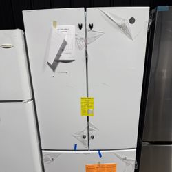 Brand new GE 24.7 cu. ft. French Door Refrigerator in White, ENERGY STAR