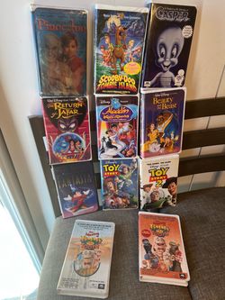 11 Disney VHS Movies