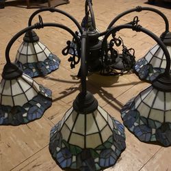 Vintage Tiffany Ceiling Lamp