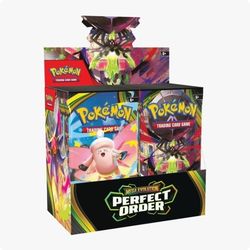 Pokemon Perfect Order Booster Box 6 Available