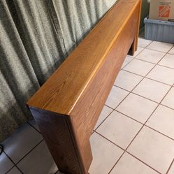 Oak Headboard For King/Call King