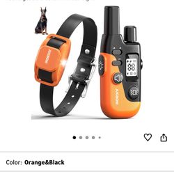 New Jugbow Dog Shock Collar- 4200FT Dog Training Collar with Remote for 10-120lbs Small Medium Large Dog, IPX8-Waterproof Rechargeable E-Collar with L