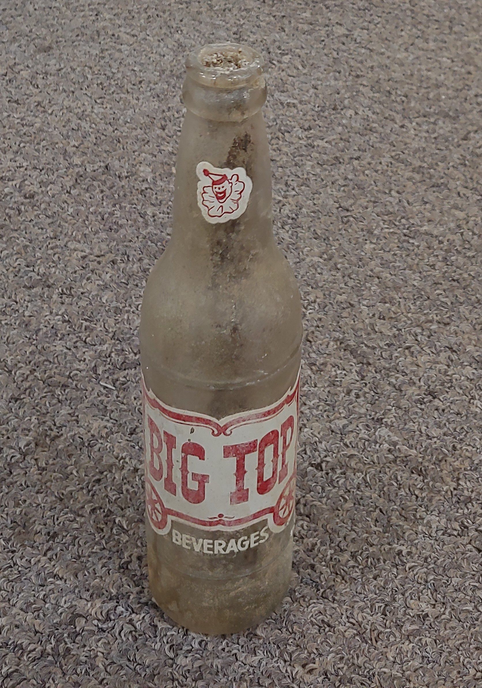 Antique Big Top Bottle
